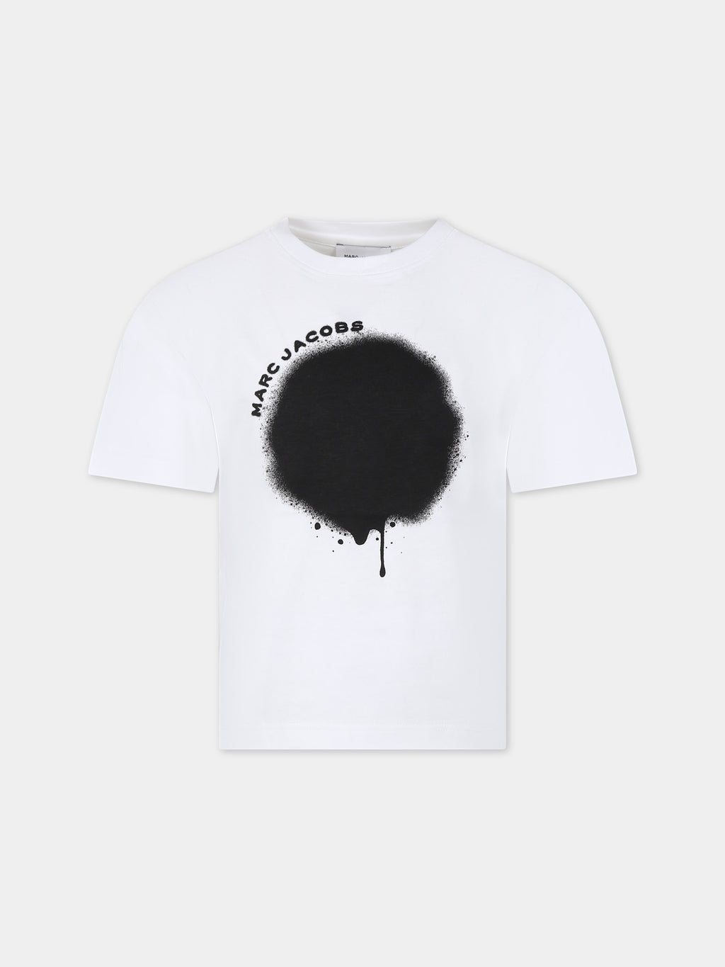 White t-shirt for kids with logo